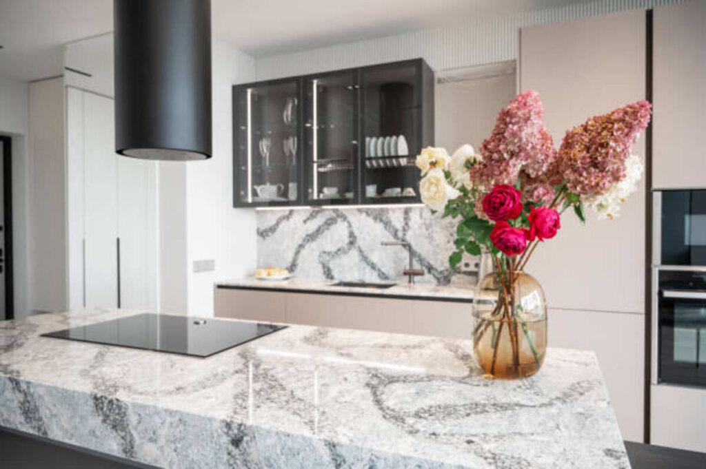 silver sky marble
